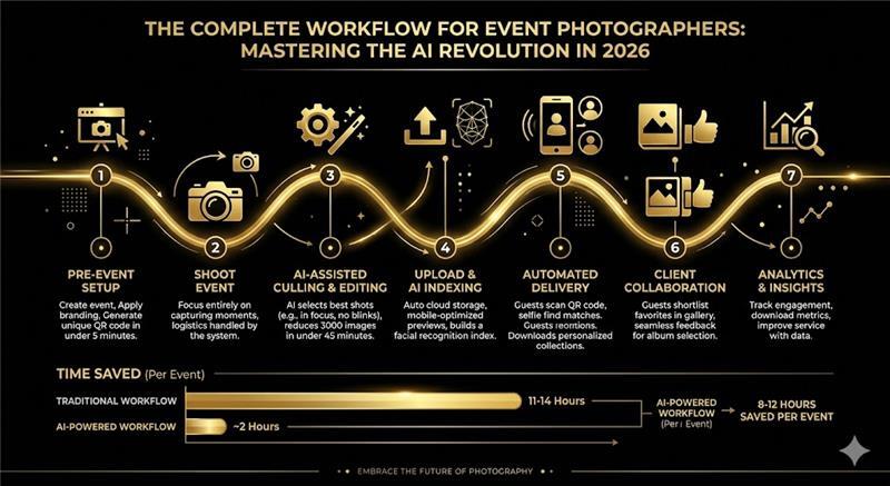 The Complete Workflow for Event Photographers: Mastering the AI Revolution in 2026